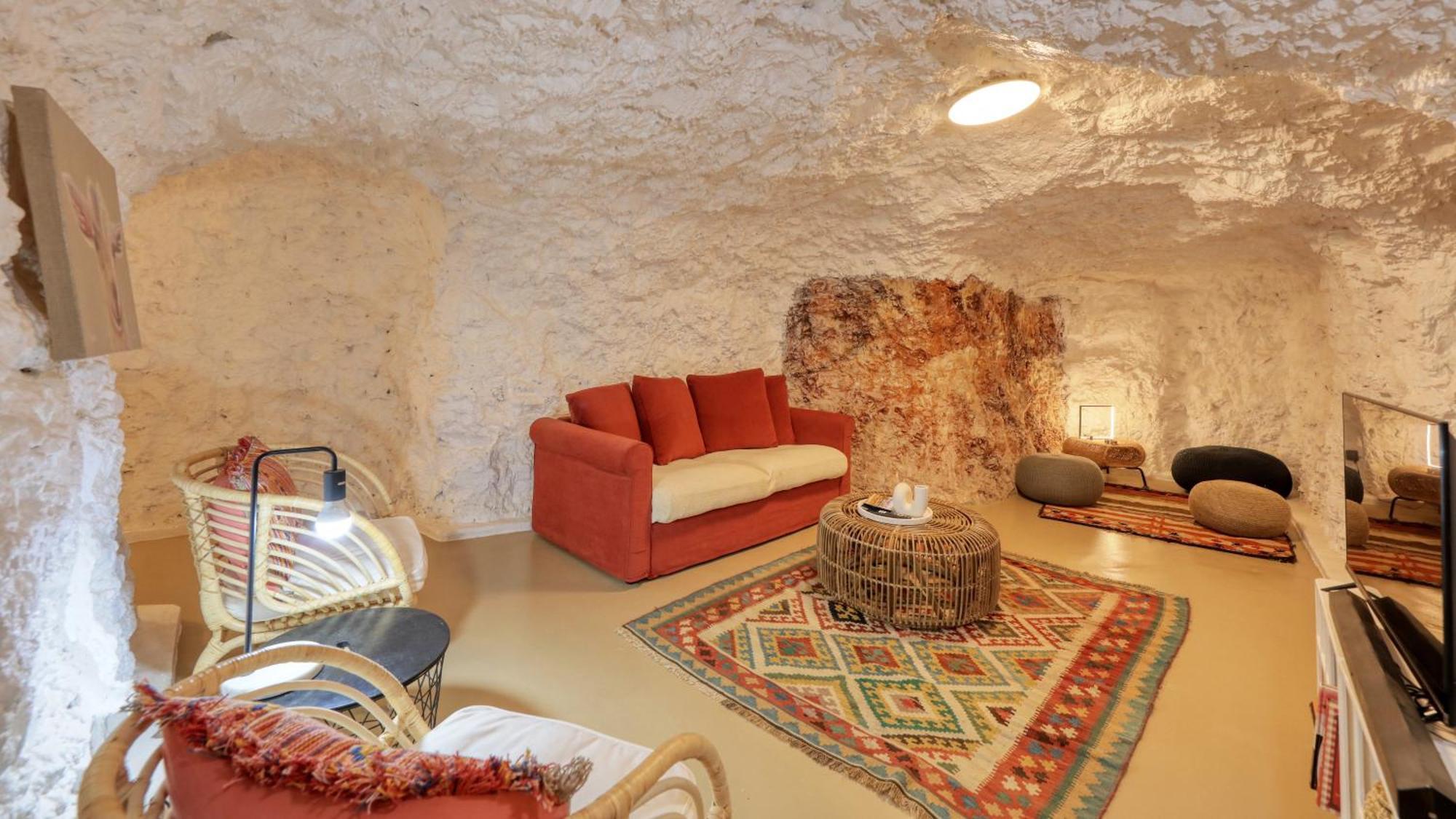 White Cliffs Accommodation -Daybreak Dugout - Unique Cave House Luaran gambar